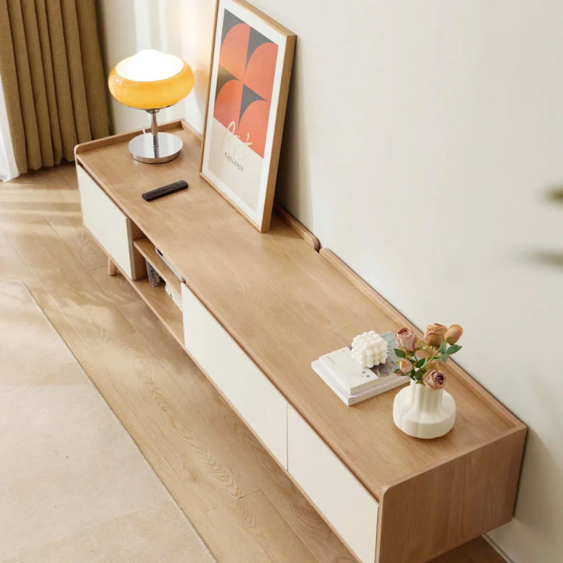 Kệ Tivi Gỗ Tối Giản Hiện Đại Cho Phòng Khách - KTV8