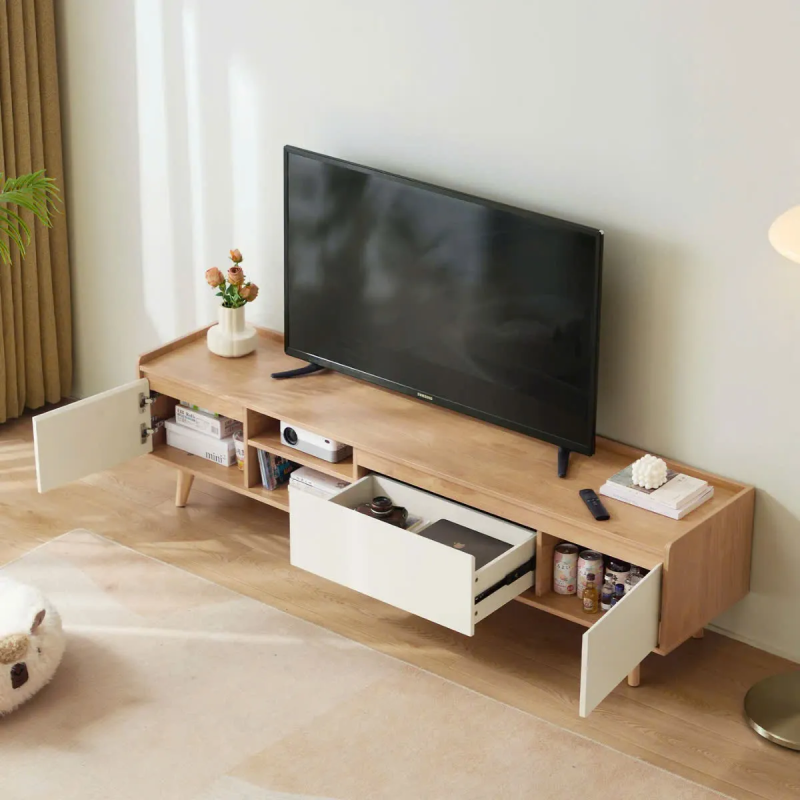 Kệ Tivi Gỗ Tối Giản Hiện Đại Cho Phòng Khách - KTV8