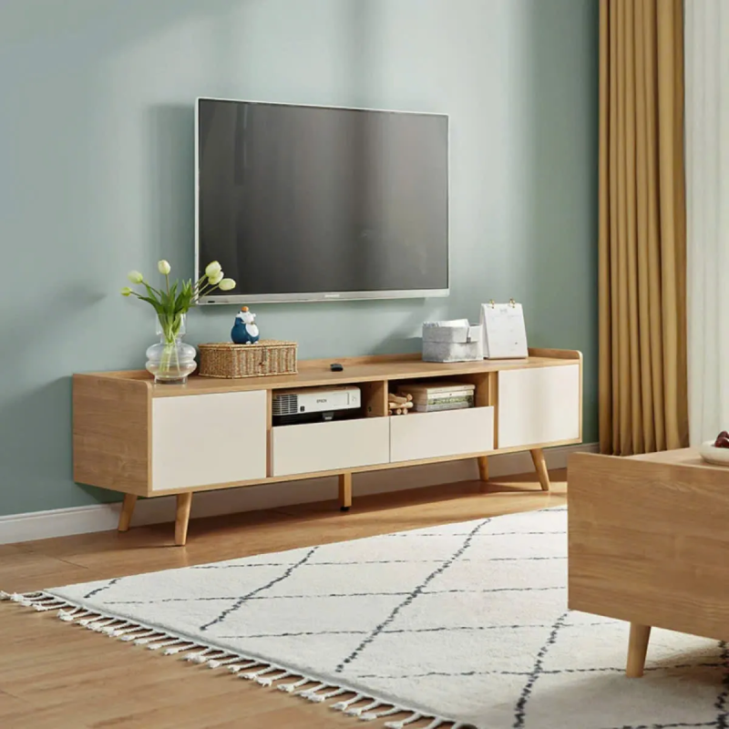 Kệ Tivi Phòng Khách Để Sàn Nhiều Ngăn Lưu Trữ - KTV7