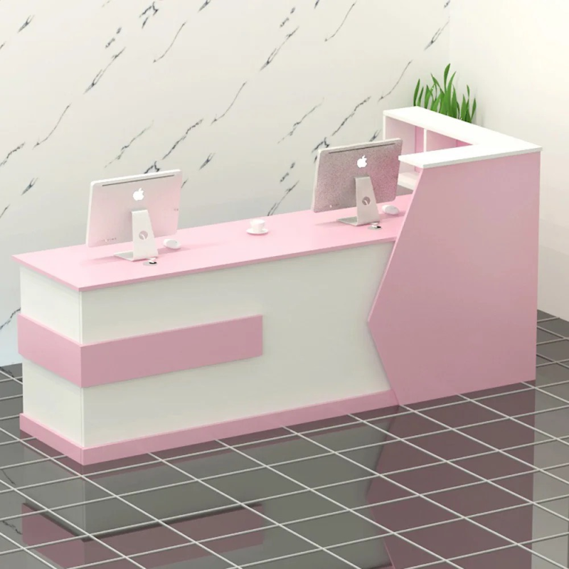 Quầy Lễ Tân Gỗ MDF Giá Rẻ - LT3