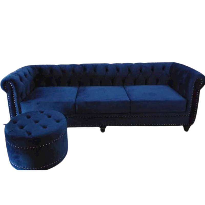 Ghế Sofa Bọc Vải Nhung Cổ Điển - SF32