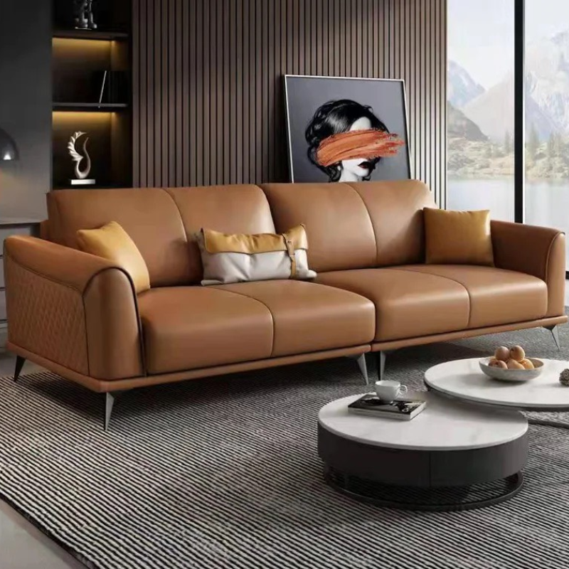 Ghế Sofa Bọc Da Cao Cấp Sang Trọng - SF19