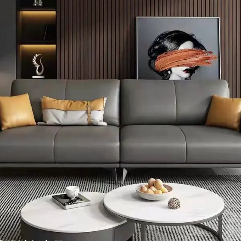Ghế Sofa Bọc Da Cao Cấp Sang Trọng - SF19