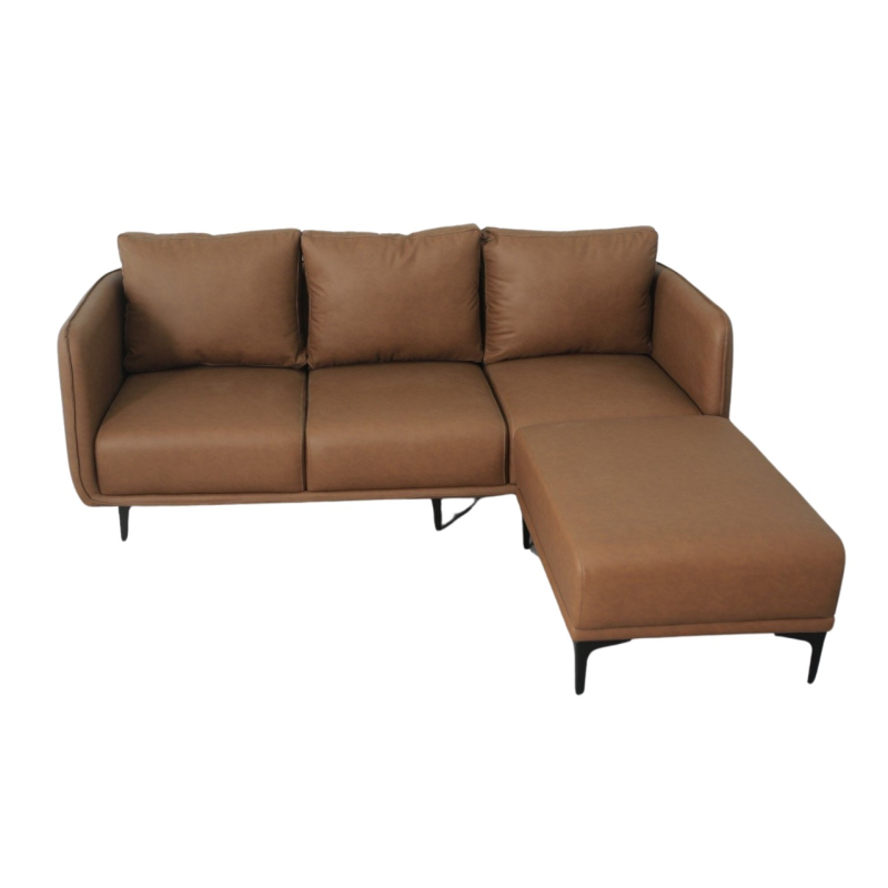 Ghế Sofa Có Tay Góc L Bọc Da Cao Cấp - SF22