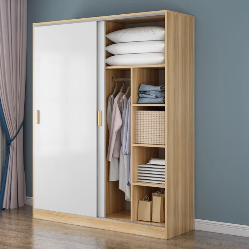 Tủ Quần Áo Cửa Trượt 2 Cánh - TQA16