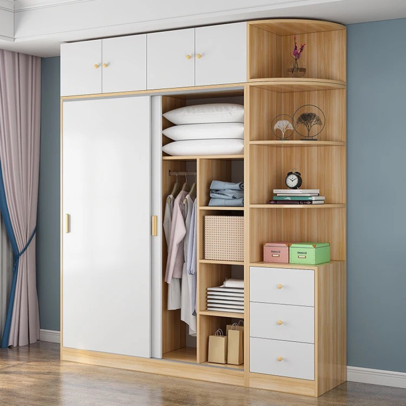 Tủ Quần Áo Cửa Lùa Kiểu Nhật - TQA15