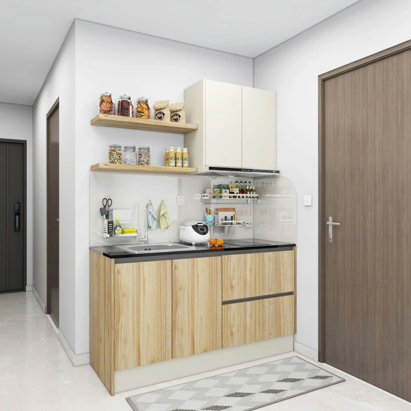 Tủ Bếp Gỗ MDF Tiện Lợi - TB30