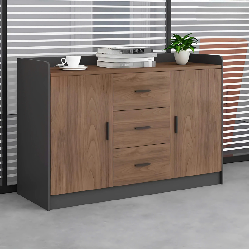 Tủ Tài Liệu Thấp 1m2 Tiện Lợi Đẹp - THS268
