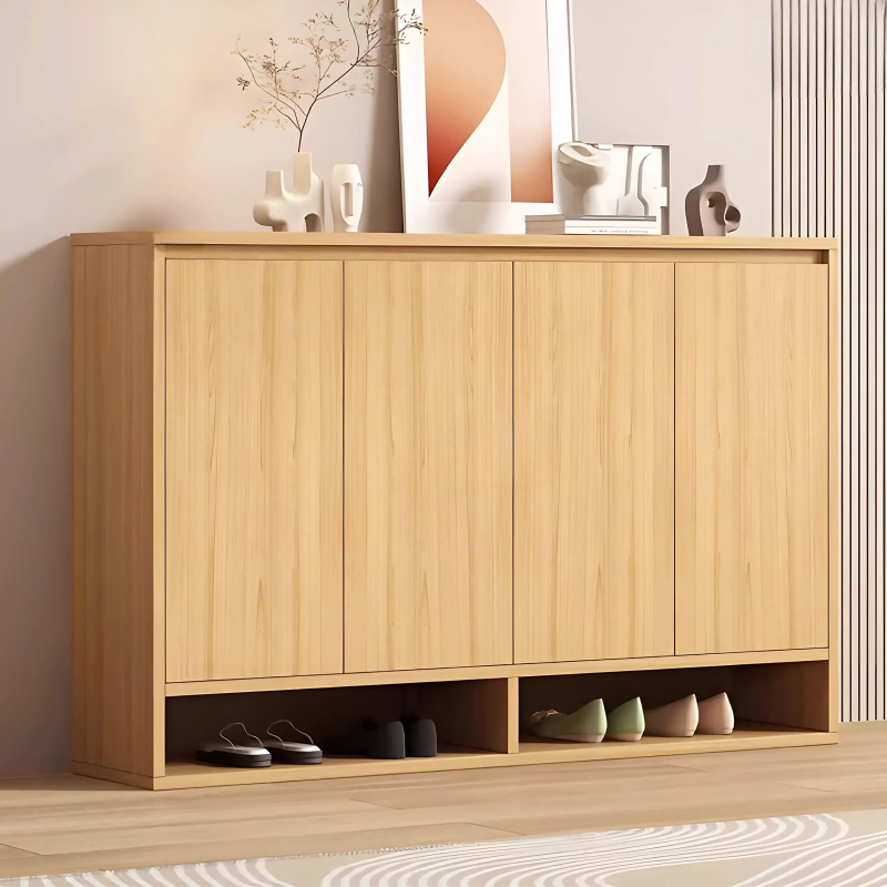 Kệ Giày Dép 4 Cánh Gỗ Công Nghiệp - KGD21