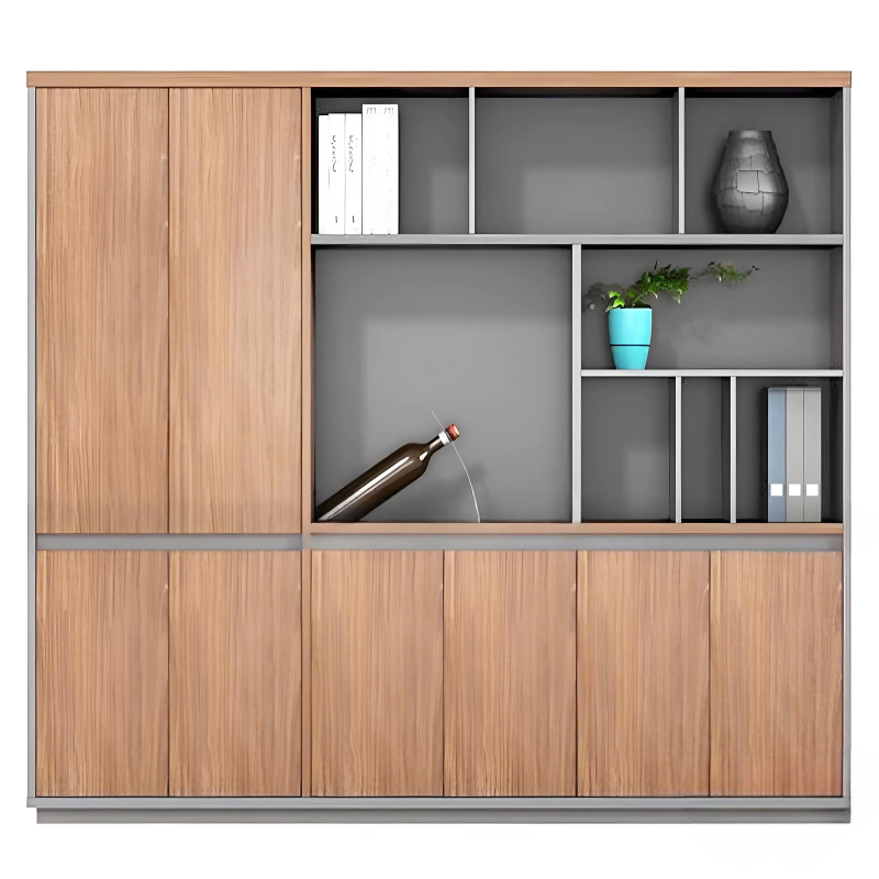 Tủ Tài Liệu Giám Đốc Gỗ MDF Phủ Melamine - THS239