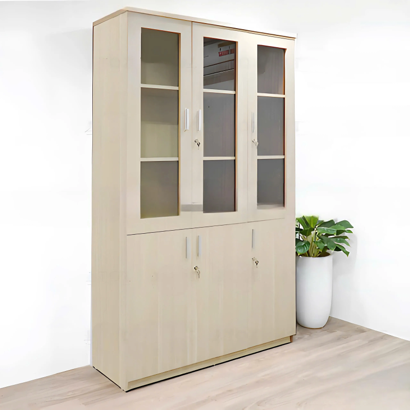 Tủ Tài Liệu 3 Cánh Kính - THS249