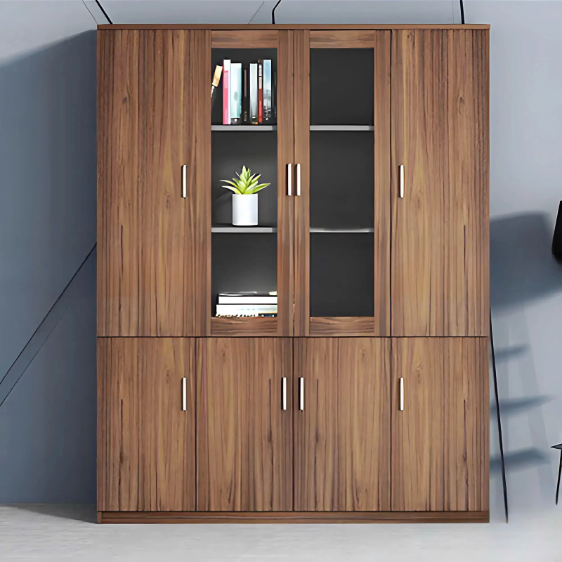 Tủ Tài Liệu 4 Cánh Gỗ MDF - THS255
