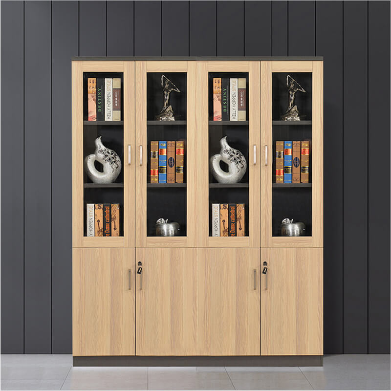 Tủ Tài Liệu Gỗ 4 Cánh Phòng Giám Đốc  - THS14