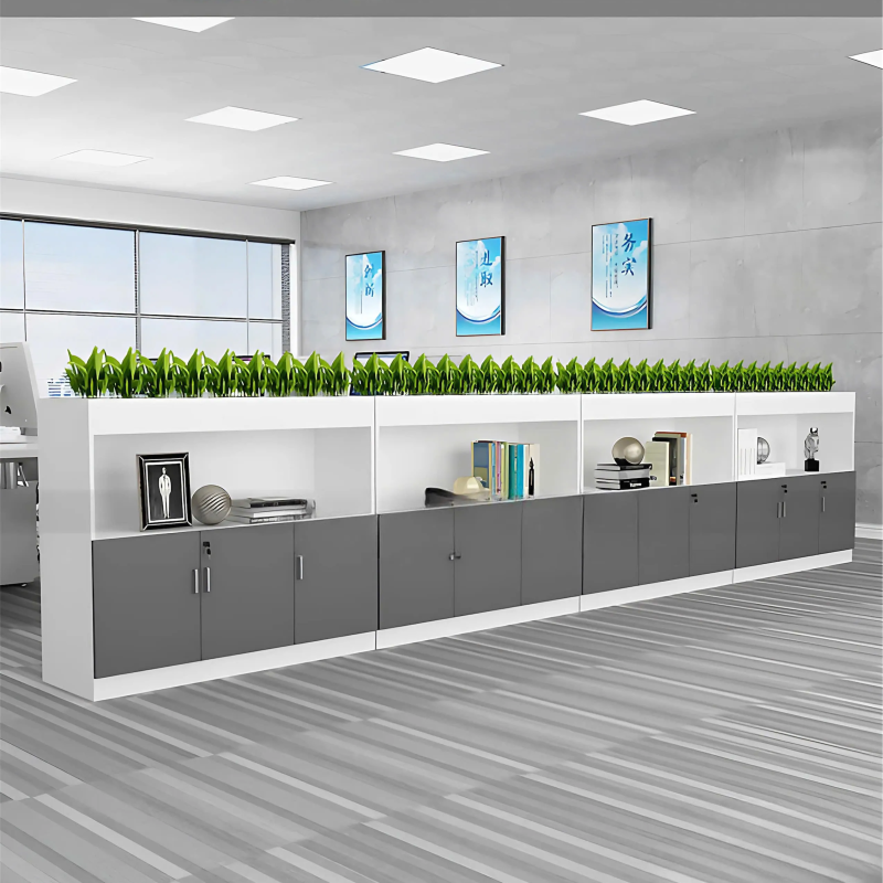 Tủ Văn Phòng Gỗ MDF Phủ Melamine - THS205