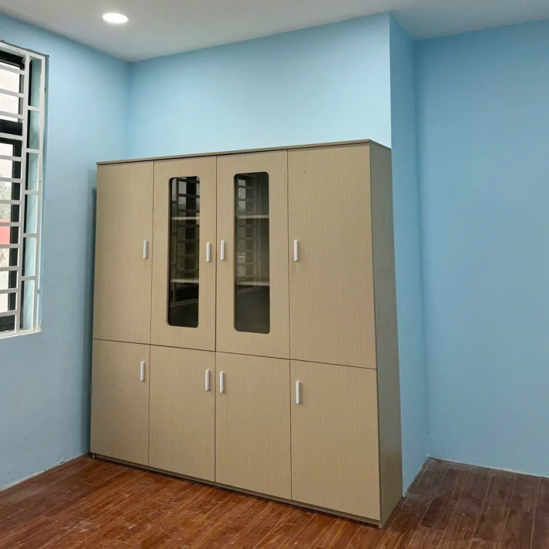 Tủ Tài Liệu Gỗ MDF Hiện Đại - THS198