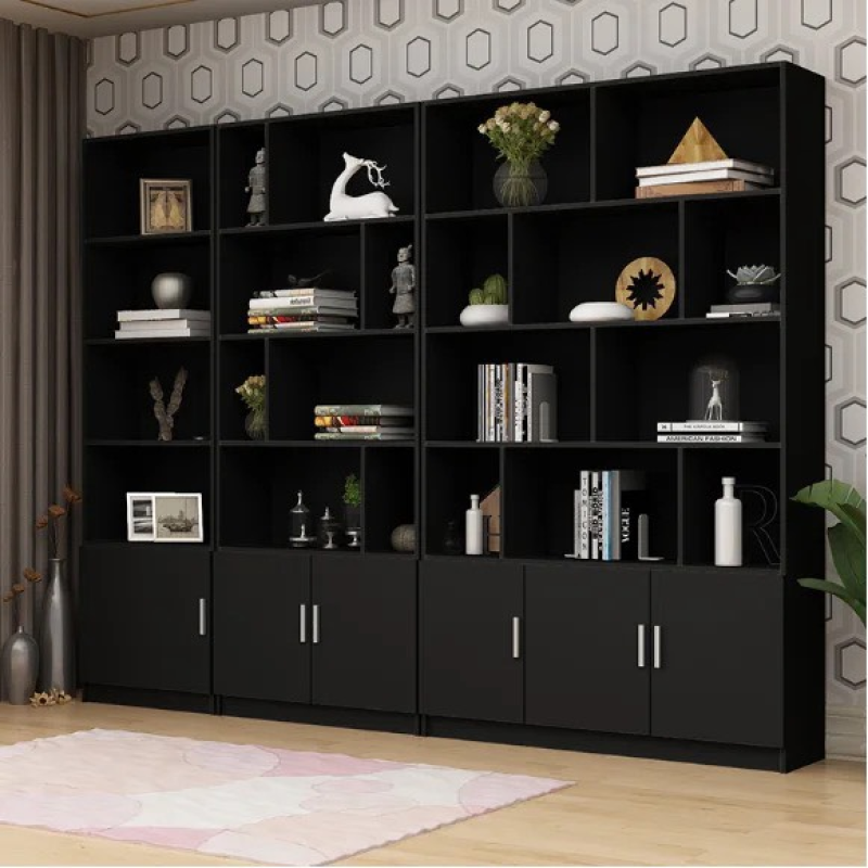 Tủ Văn Phòng Có Kệ Trưng Bày - THS36