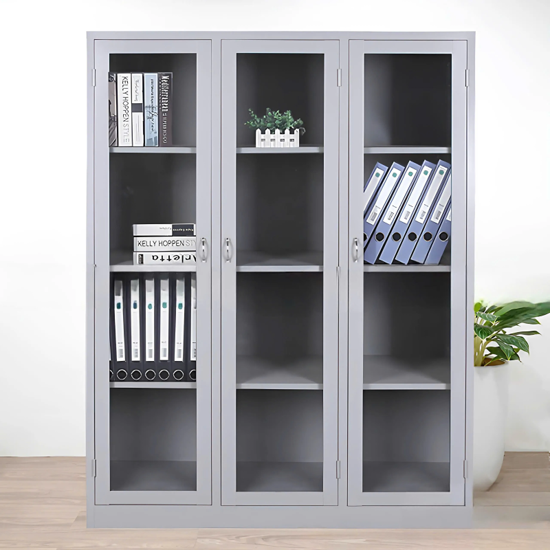 Tủ Locker Sắt 3 Cánh Kính Dài - TLK53