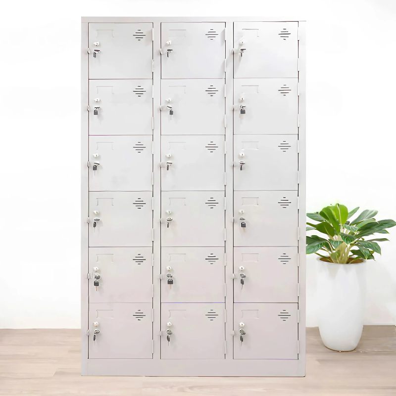 Tủ Locker Sắt Công Sở 18 Ngăn - TLK30