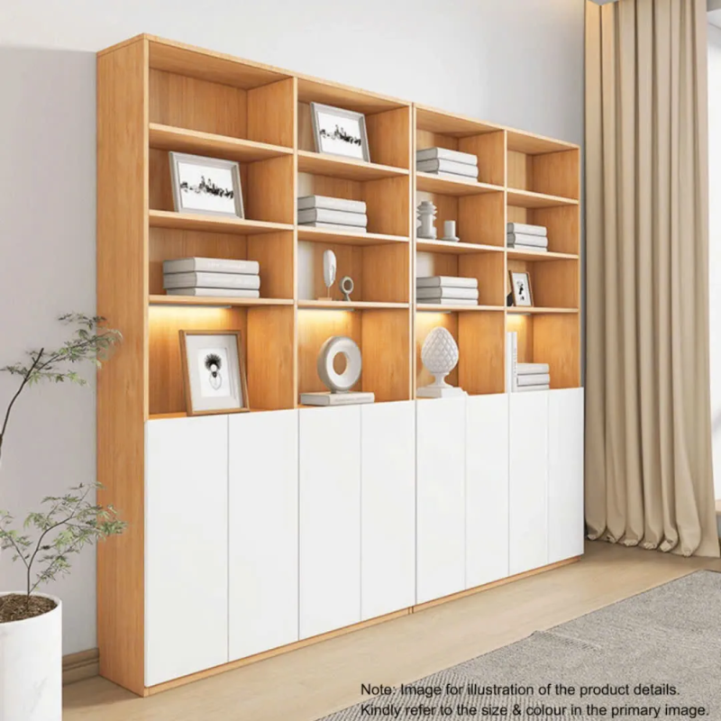 Tủ Tài Liệu Gỗ Đa Ngăn Có Cánh Mở Tiện Lợi - THS285