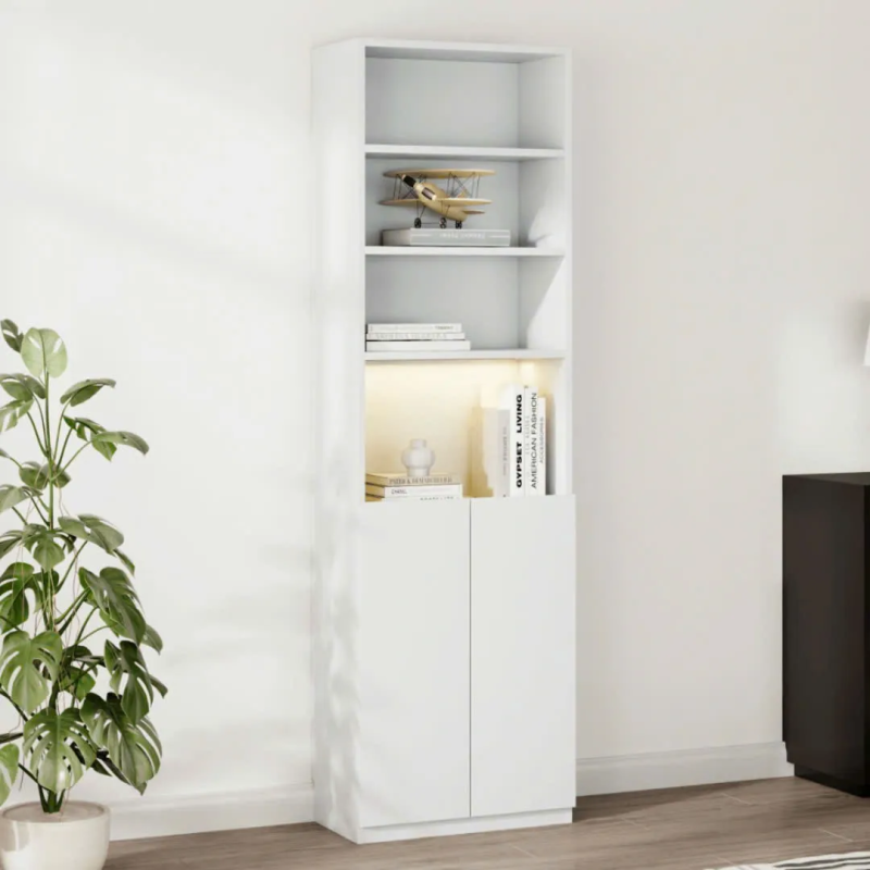 Tủ Tài Liệu Gỗ Thiết Kế Cánh Dưới Mở - THS288