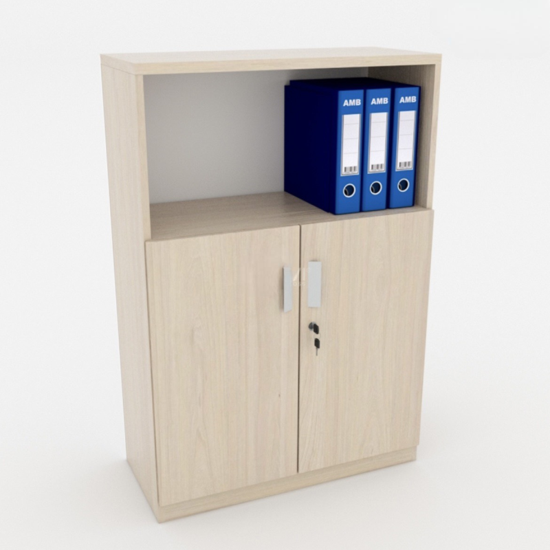 Tủ Tài Liệu Dáng Thấp Gỗ MDF Phủ Melamine - THS62