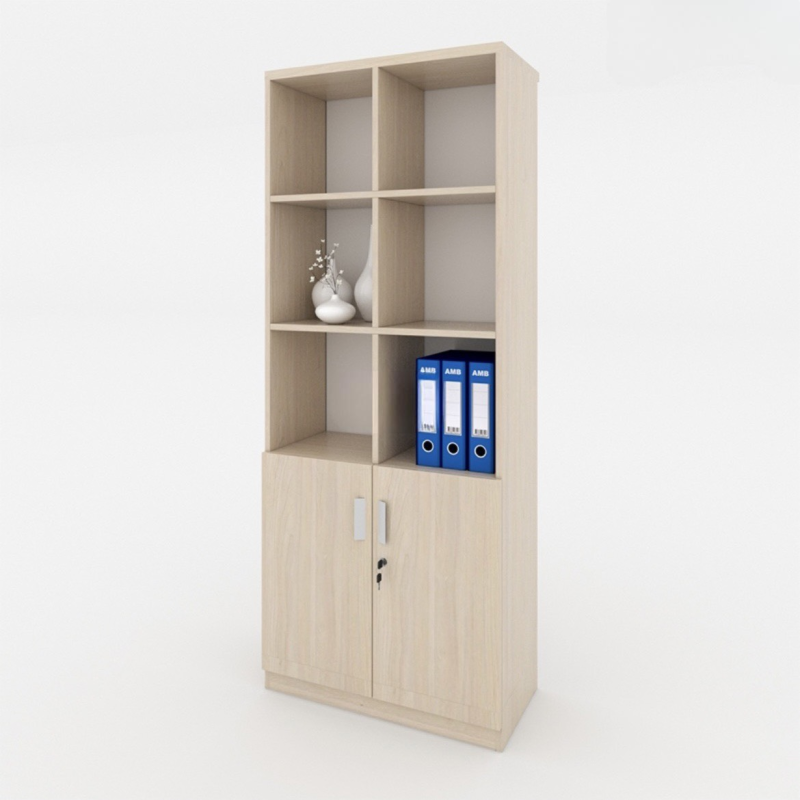 Tủ Văn Phòng Có Ngăn Kệ Trang Trí - THS68