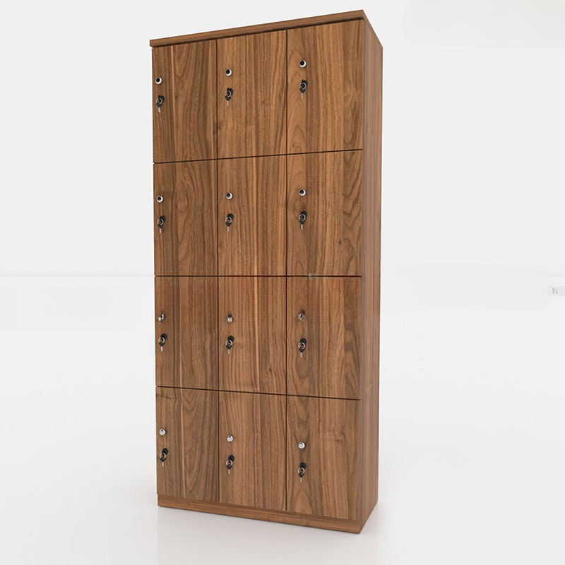 Tủ Locker Gỗ 12 Cánh Sang Trọng - TLK14