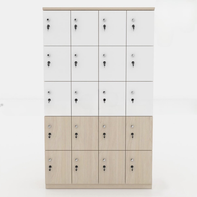 Tủ Loker Gỗ 20 Cánh Mở - TLK19