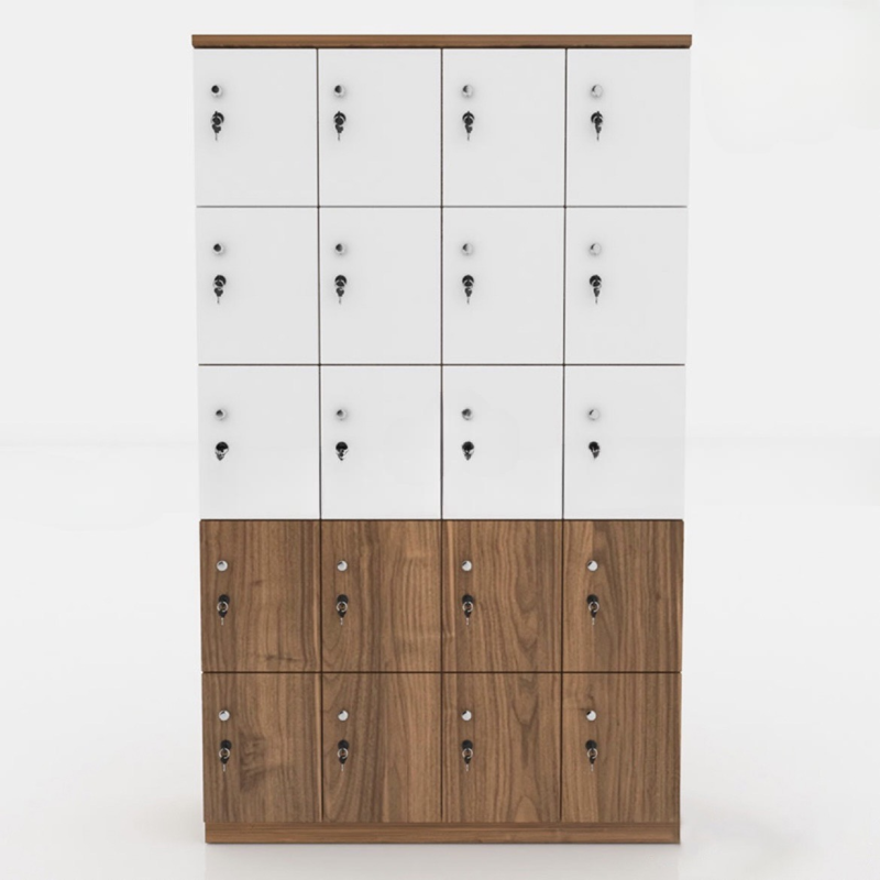 Tủ Loker Gỗ 20 Cánh Mở - TLK19