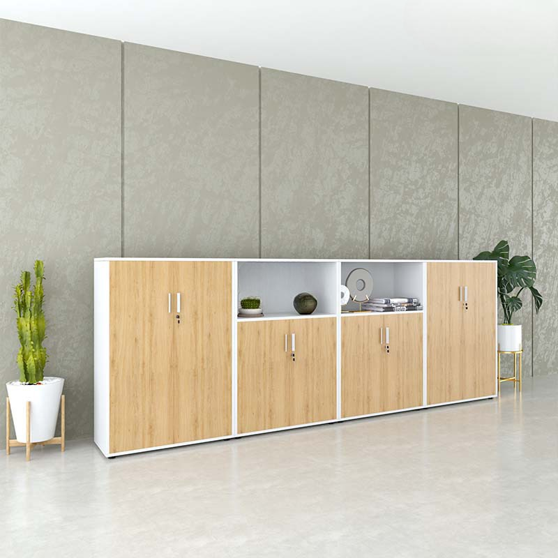 Tủ Tài Liệu Trung Gỗ MDF  - THS85