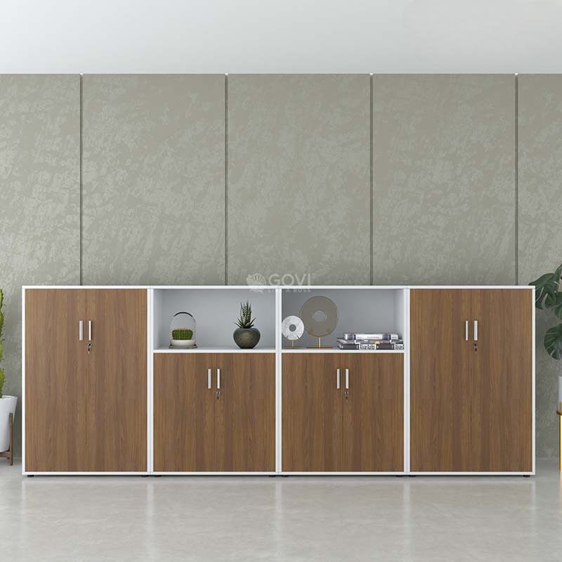 Tủ Tài Liệu Trung Gỗ MDF  - THS85