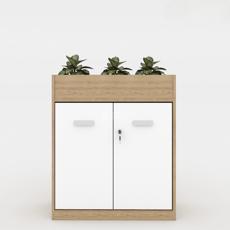 Tủ Văn Phòng Trang Trí Hiện Đại - THS102