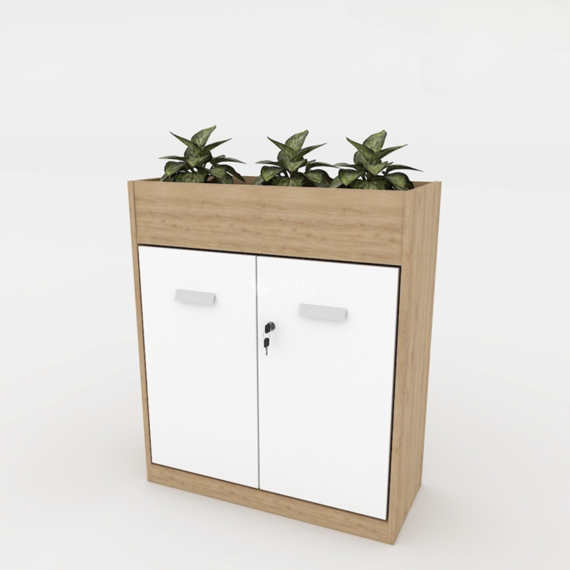 Tủ Văn Phòng Trang Trí Hiện Đại - THS102