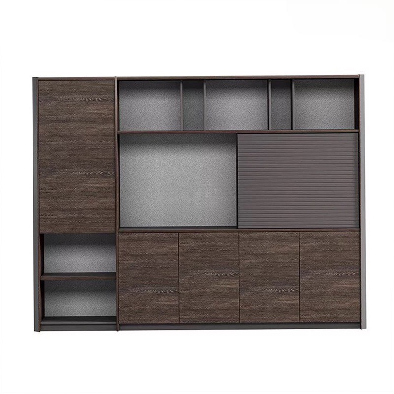Tủ Tài Liệu Gỗ MDF Giá Rẻ - THS114