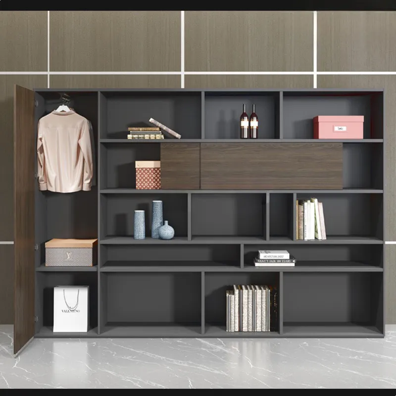 Tủ Tài Liệu Có Kệ Để Đồ Trang Trí -  THS128