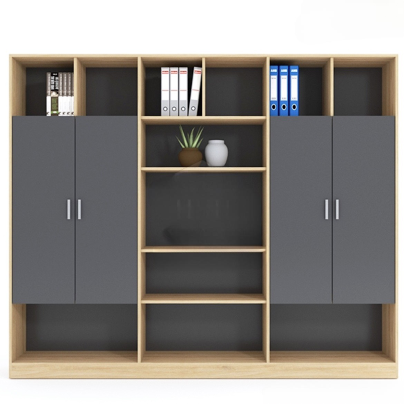 Tủ Tài Liệu Gỗ Lãnh Đạo Kệ Trang Trí - THS142
