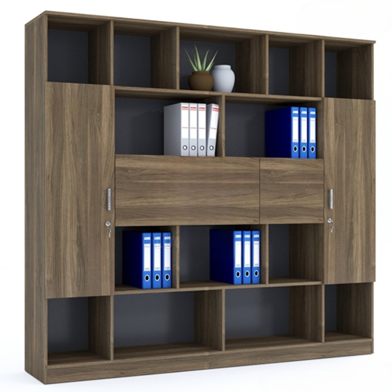 Tủ Tài Liệu Phòng Giám Đốc Gỗ Công Nghiệp - THS143