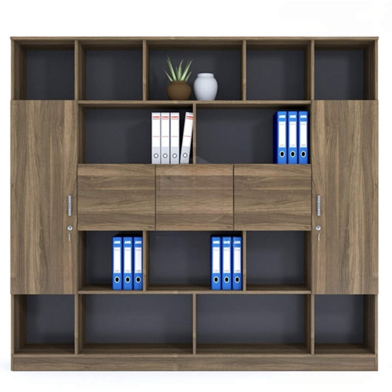 Tủ Tài Liệu Phòng Giám Đốc Gỗ Công Nghiệp - THS143