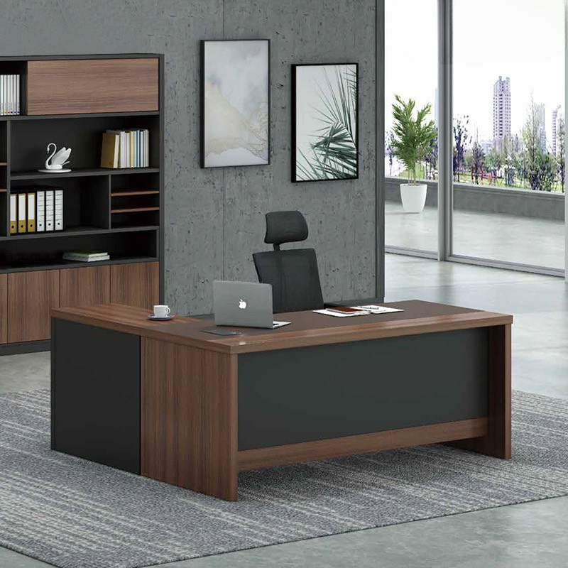 Bàn Giám Đốc Góc L Chất Lượng Cao- BGĐ61