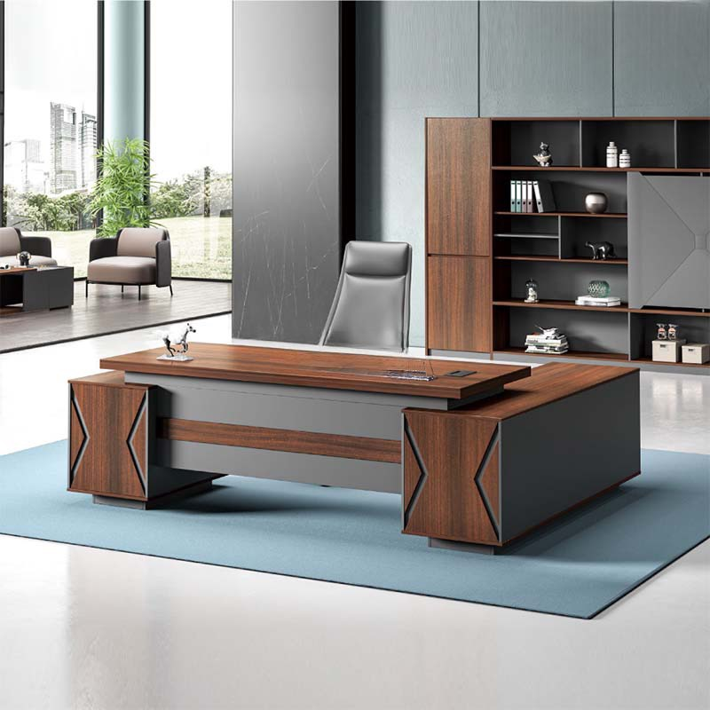 Bàn Giám Đốc Góc L Hiện Đại - BGĐ63