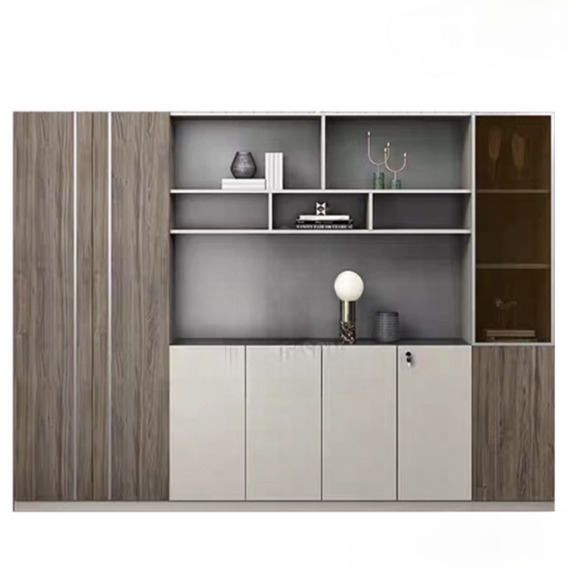 Tủ Tài Liệu Gỗ Đẳng Cấp Hiện Đại - THS148