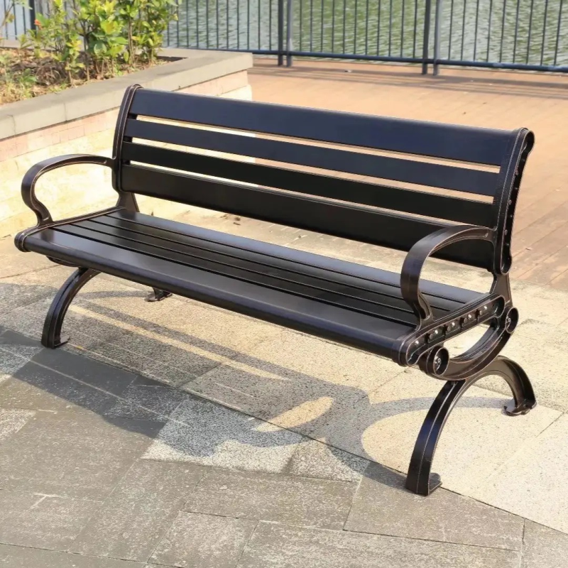 Ghế Băng Công Viên Nhôm Đúc Chống Gỉ - SV64