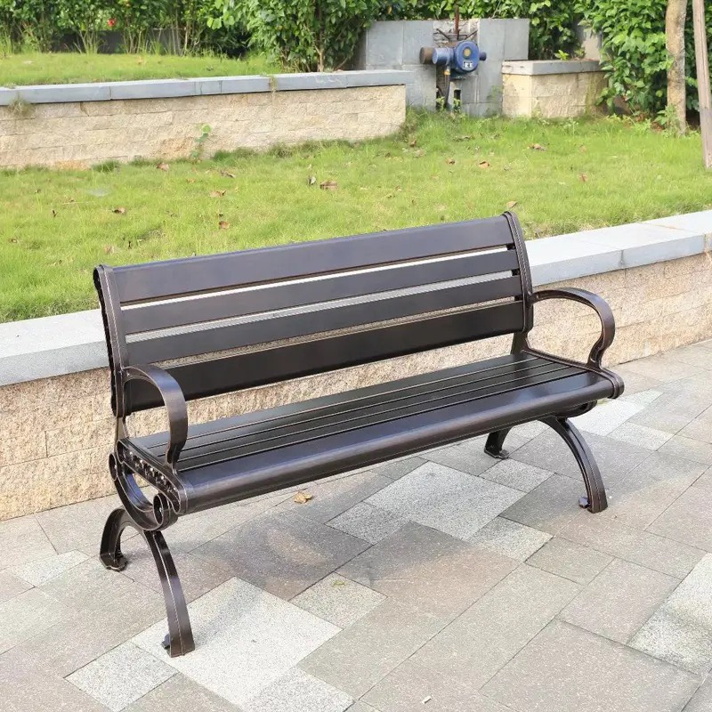 Ghế Băng Công Viên Nhôm Đúc Chống Gỉ - SV64
