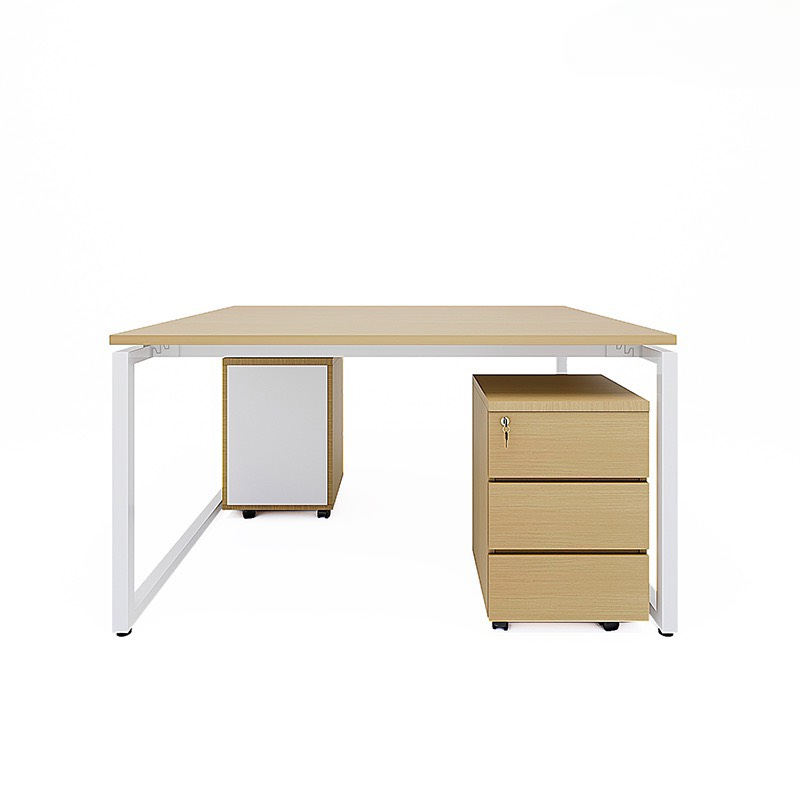 Cụm Bàn 2 Người Chân Sắt Chữ U - BC42