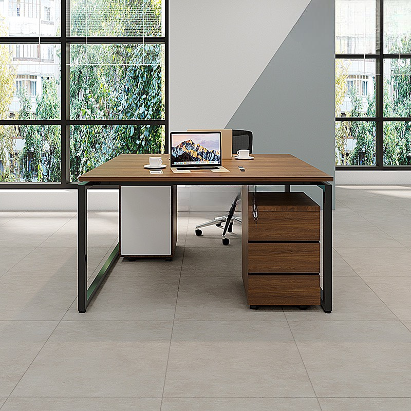 Cụm Bàn 2 Người Chân Sắt Chữ U - BC42