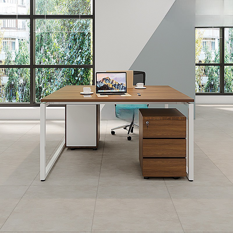 Cụm Bàn 2 Người Chân Sắt Chữ U - BC42