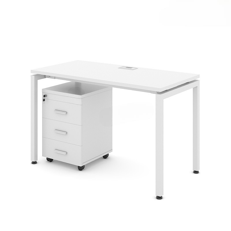 Bàn Làm Việc Văn Phòng Chân Sắt Chân Oval - BLV37