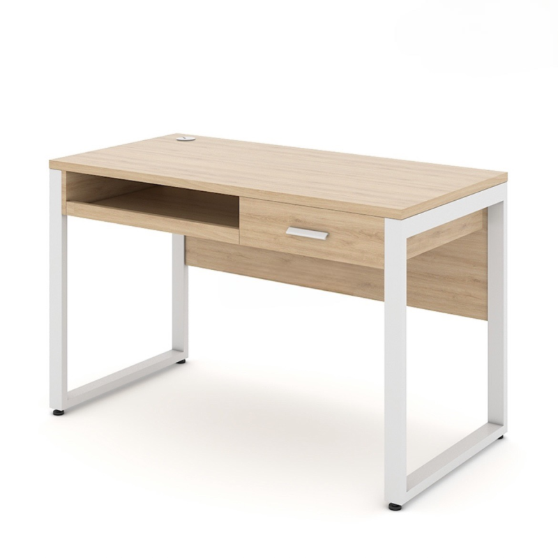 Bàn Làm Việc Yếm Che Có Hộc Kéo- BLV56