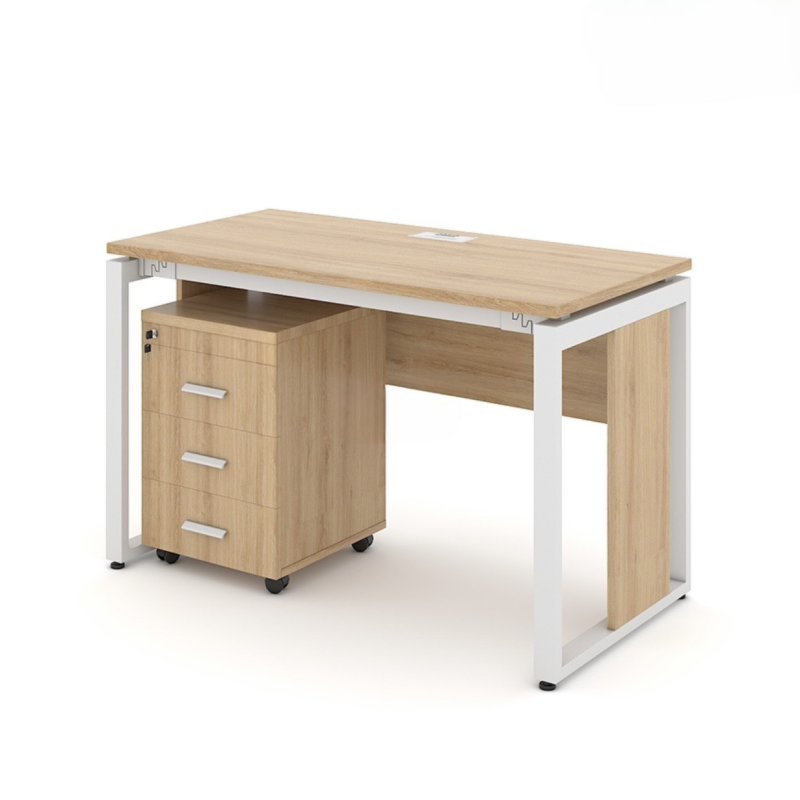Bàn Văn Phòng Gỗ Yếm Che Lửng - BLV59