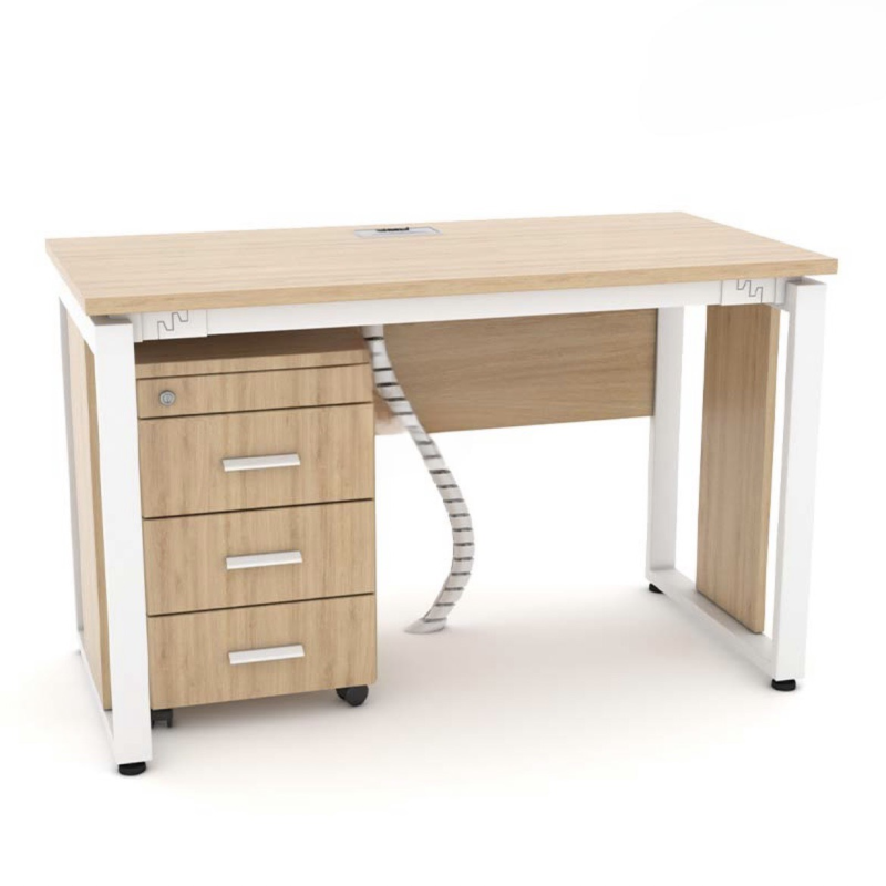 Bàn Văn Phòng Gỗ Yếm Che Lửng - BLV59